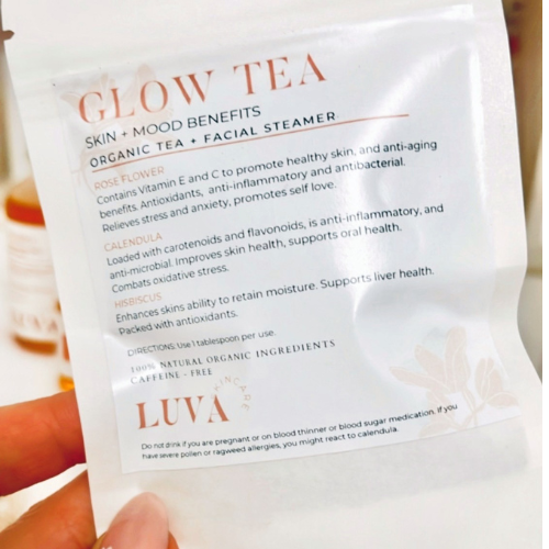 Glow Tea + Facial Steamer